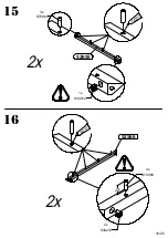 Preview for 16 page of Forte Nepal EPLT401 Assembling Instruction