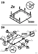 Предварительный просмотр 19 страницы Forte Nepal EPLT401 Assembling Instruction