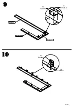 Preview for 10 page of Forte NGRM011-0001 Assembling Instruction