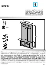 Preview for 1 page of Forte NIKD05 Assembling Instruction