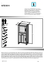 Preview for 1 page of Forte NTEV511 Assembling Instruction