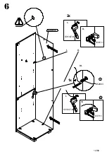 Preview for 14 page of Forte OLNS1241B Assembling Instruction