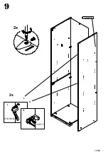 Preview for 16 page of Forte OLNS1241B Assembling Instruction