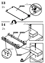 Preview for 20 page of Forte OLNS1241B Assembling Instruction