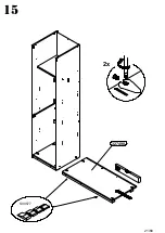 Preview for 21 page of Forte OLNS1241B Assembling Instruction