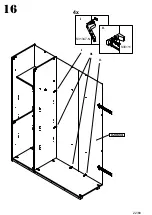 Preview for 22 page of Forte OLNS1241B Assembling Instruction