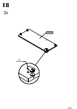 Preview for 24 page of Forte OLNS1241B Assembling Instruction