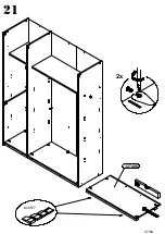 Preview for 27 page of Forte OLNS1241B Assembling Instruction