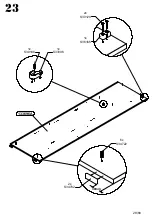 Preview for 29 page of Forte OLNS1241B Assembling Instruction