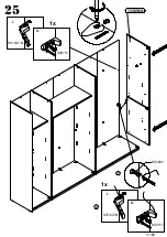 Preview for 31 page of Forte OLNS1241B Assembling Instruction