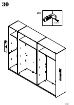 Preview for 35 page of Forte OLNS1241B Assembling Instruction