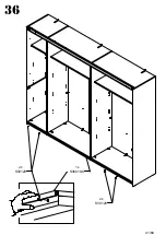 Preview for 41 page of Forte OLNS1241B Assembling Instruction