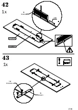 Preview for 45 page of Forte OLNS1241B Assembling Instruction