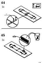 Preview for 46 page of Forte OLNS1241B Assembling Instruction