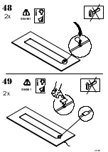 Preview for 48 page of Forte OLNS1241B Assembling Instruction