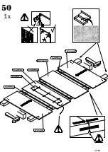 Preview for 49 page of Forte OLNS1241B Assembling Instruction