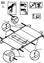 Preview for 50 page of Forte OLNS1241B Assembling Instruction