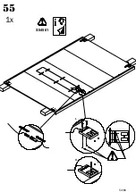 Preview for 54 page of Forte OLNS1241B Assembling Instruction