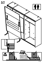 Preview for 56 page of Forte OLNS1241B Assembling Instruction