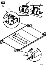 Preview for 62 page of Forte OLNS1241B Assembling Instruction