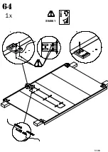 Preview for 63 page of Forte OLNS1241B Assembling Instruction