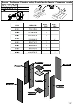 Preview for 5 page of Forte OSTS711 Assembling Instruction