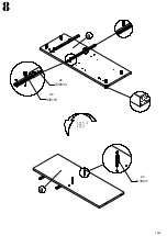 Preview for 10 page of Forte QUADRO QDRK15 Assembling Instruction