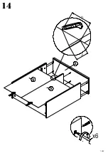 Preview for 14 page of Forte QUADRO QDRK15 Assembling Instruction