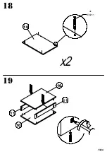 Preview for 13 page of Forte RAVEN RVXB221 Assembling Instruction