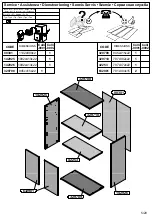 Preview for 5 page of Forte Regal KFLR321 Assembling Instruction