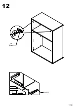 Preview for 13 page of Forte Regal KFLR321 Assembling Instruction