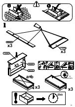 Preview for 4 page of Forte RIBK221 Assembling Instructions