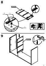 Preview for 9 page of Forte RIBK221 Assembling Instructions