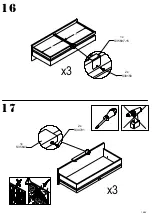 Preview for 16 page of Forte RIBK221 Assembling Instructions