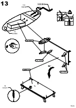 Preview for 15 page of Forte RICCIANO RCQR721B Assembling Instruction