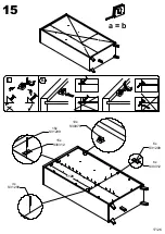 Preview for 17 page of Forte RICCIANO RCQR721B Assembling Instruction