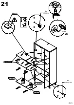 Preview for 24 page of Forte RICCIANO RCQR721B Assembling Instruction