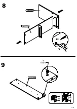 Preview for 11 page of Forte RICCIANO RCQT421 Assembling Instruction