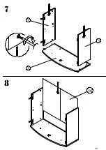 Preview for 7 page of Forte RONDINO RDIK221 Assembling Instruction