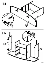 Preview for 14 page of Forte RONDINO RDIK231B Assembling Instruction