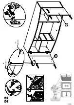 Preview for 22 page of Forte RONDINO RDIK231B Assembling Instruction