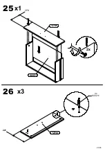 Preview for 27 page of Forte RQNK232R Assembling Instruction