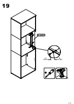 Preview for 21 page of Forte RQNV711L Assembling Instruction