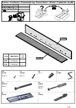 Preview for 5 page of Forte SEWB01 Assembling Instruction