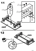 Предварительный просмотр 17 страницы Forte SEWK211 Assembly Instructions Manual