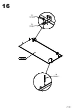 Предварительный просмотр 21 страницы Forte SEWK211 Assembly Instructions Manual