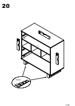 Предварительный просмотр 24 страницы Forte SEWK211 Assembly Instructions Manual