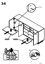 Preview for 35 page of Forte SEWK242 Assembling Instruction