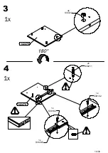 Preview for 10 page of Forte SEWT142 Assembling Instruction