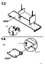 Preview for 16 page of Forte SEWT142 Assembling Instruction